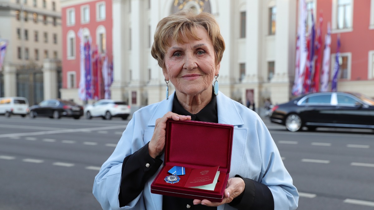 Главный редактор «Московского журнала» Анна Грушина получила орден Почета