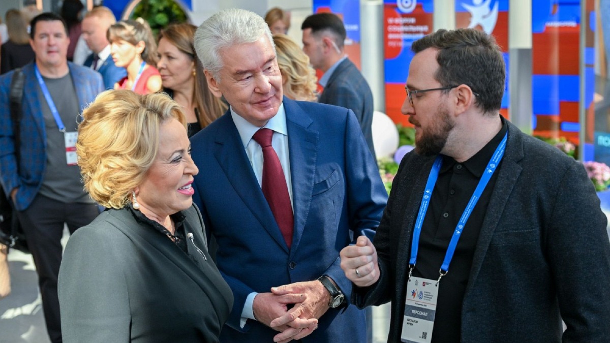 Председатель Совета Федерации Валентина Матвиенко и мэр Москвы Сергей Собянин приняли участие в VI Форуме социальных инноваций регионов