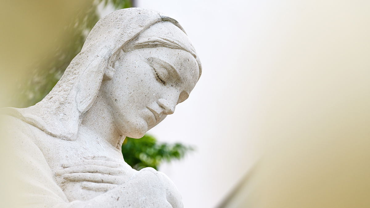 Статуя Мадонны в католической церкви Австралии начала плакать маслом