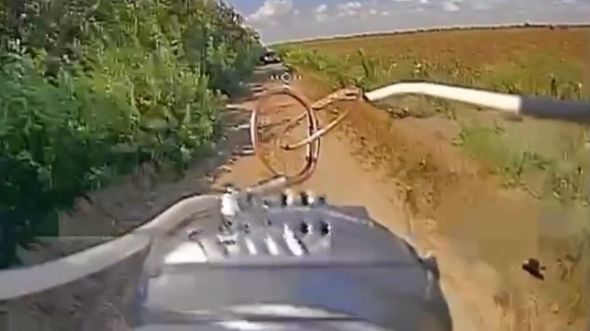 Российский дрон спас жителя Херсона от военкомов ТЦК (видео)