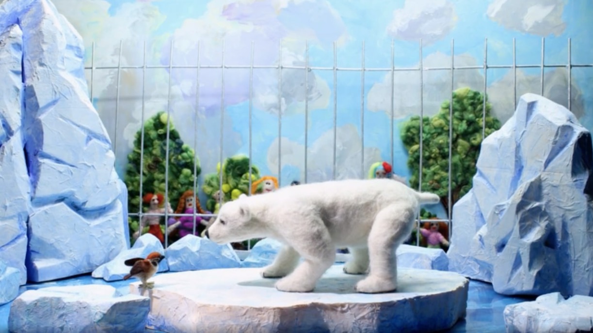 Юные аниматоры создали мультфильм о белом медведе Терпее на форуме «Москва 2030»