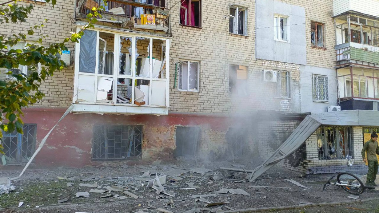 ВСУ обстреляли многоквартирный дом в Запорожской области