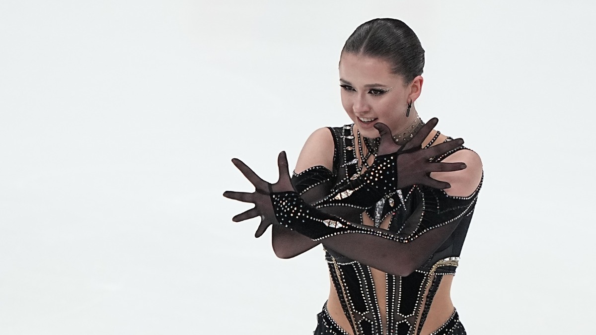 Камила Валиева выступила на концерте «Новая песня года» во Дворце спорта «Мегаспорт»