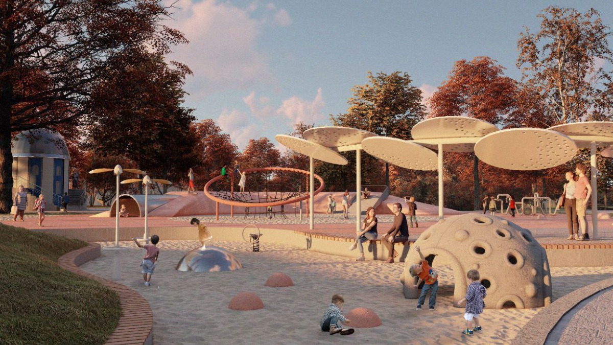 Шесть детских тематических игровых зон появятся в парке «Сокольники» в Москве