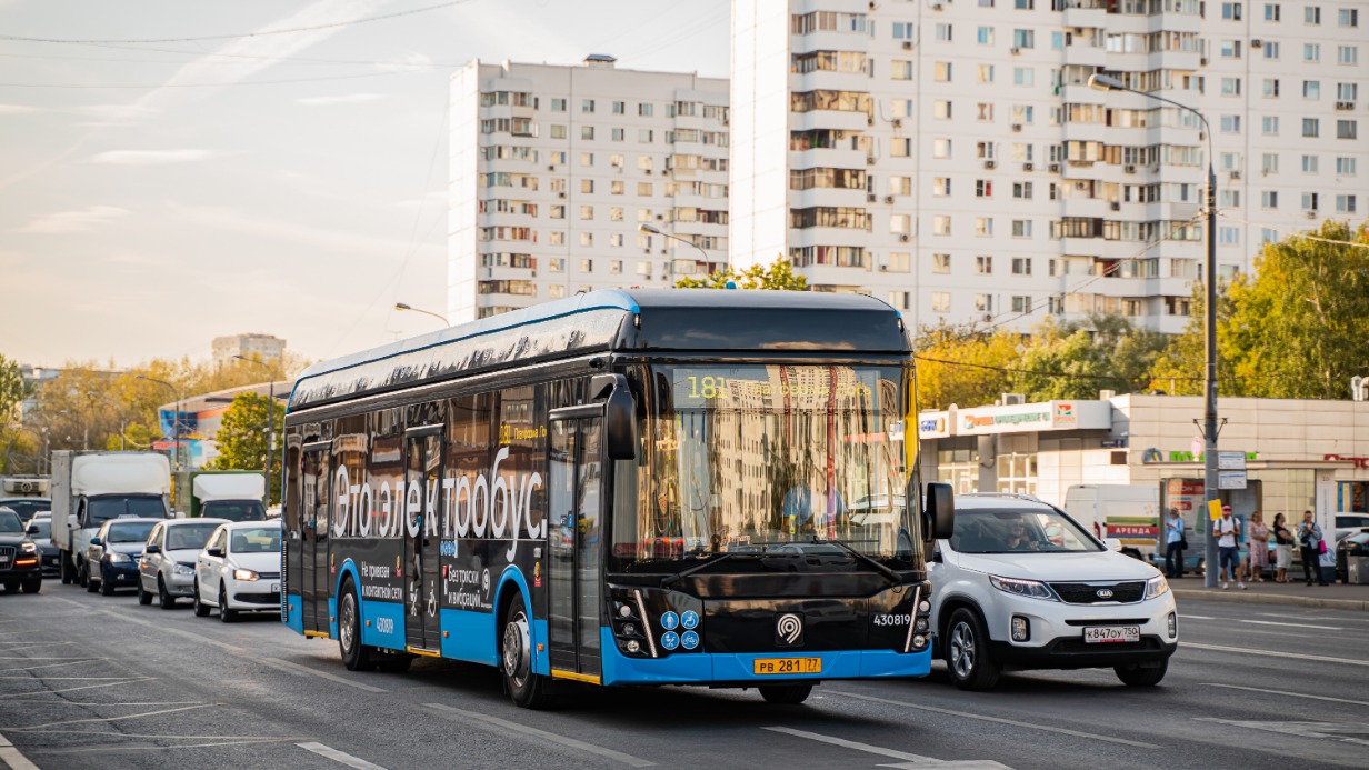 Электробусы вышли на маршрут 600к в ТиНАО и ЮЗАО