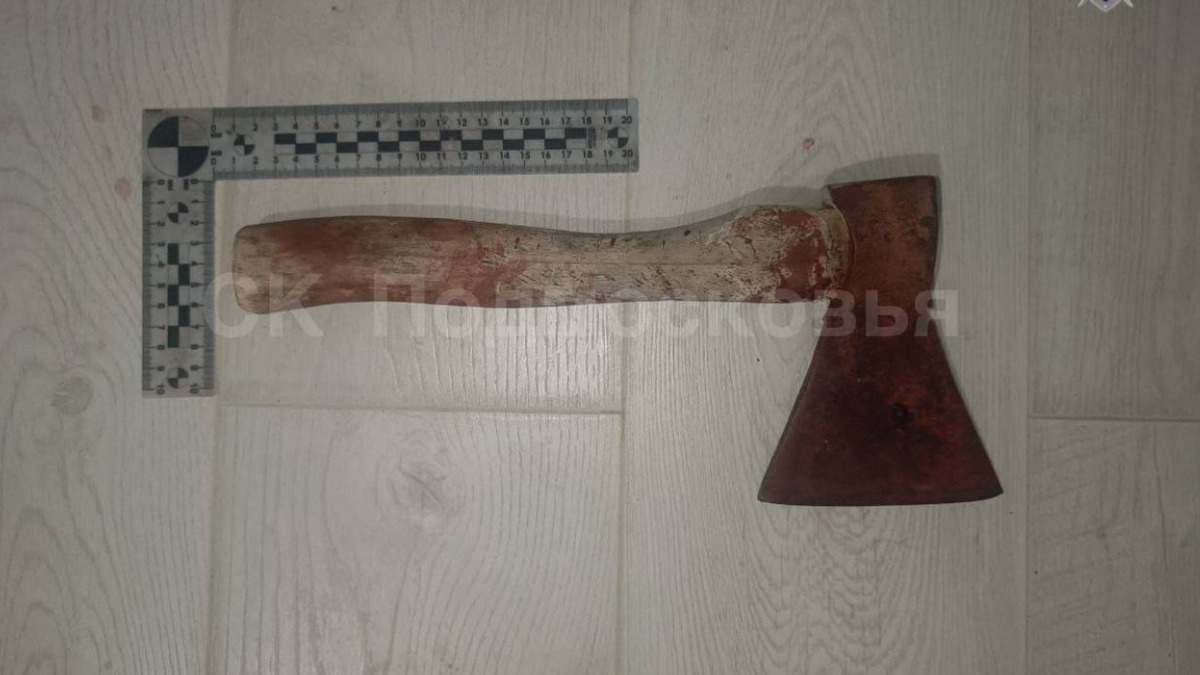 Житель Подмосковья повздорил со знакомым и убил его топором
