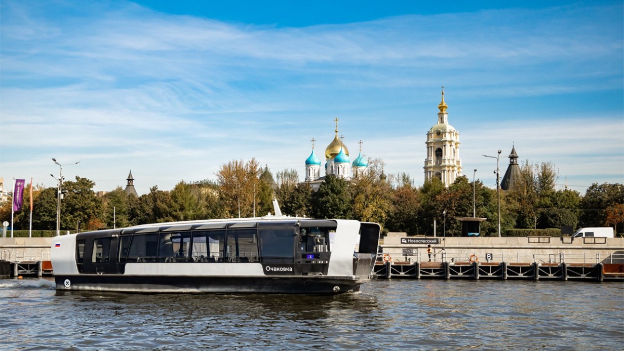 Пассажиры стали более чем на 20 процентов чаще выбирать электросуда для поездок по Москве