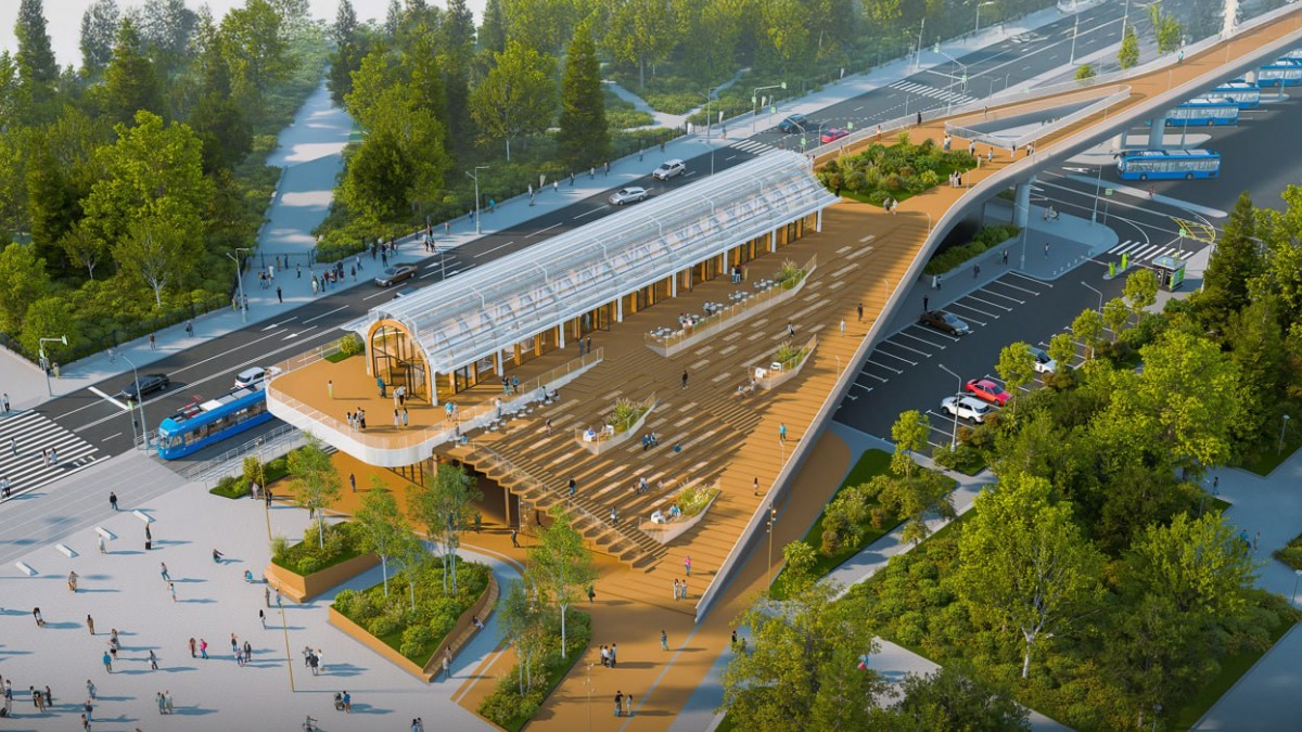 Собянин рассказал о создании парка на высоте на месте монорельса