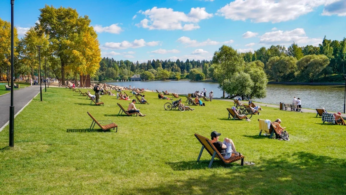 Зону отдыха у воды благоустроили в Зеленограде