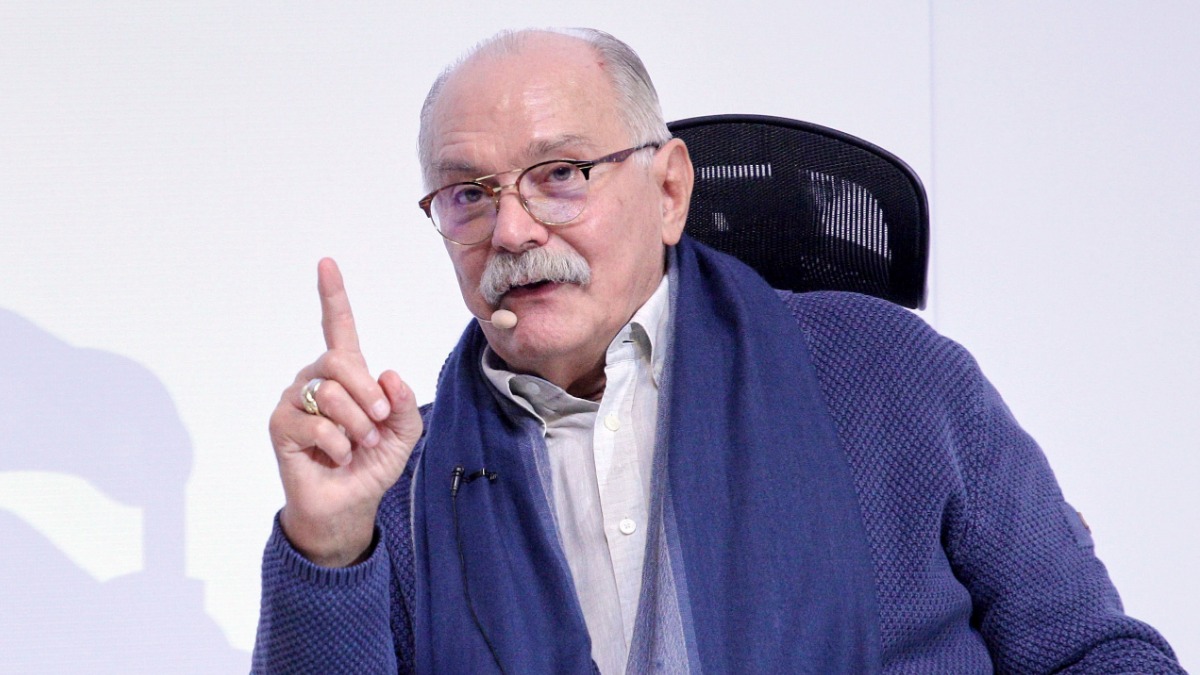 Кинорежиссер и актер, ведущий авторской программы «Бесогон ТВ» Никита Михалков