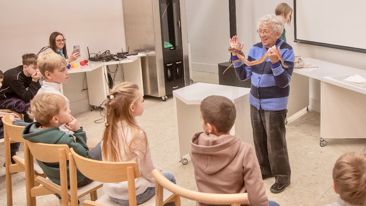 Экскурсия для детей «Рептилии были, есть и будут есть» пройдет в экоцентре «Яуза» 