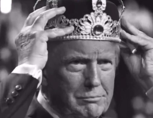 Вэнс опубликовал видеоролик с Трампом в образе короля на фоне протестов в США