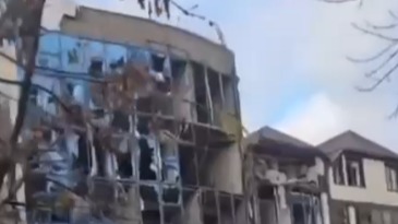 Появились кадры последствий атаки БПЛА на Дагестан