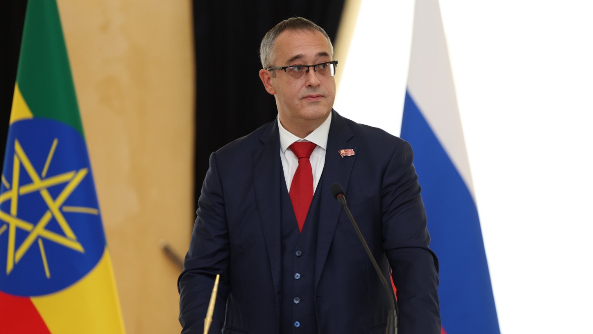 Председатель Мосгордумы Алексей Шапошников на церемонии