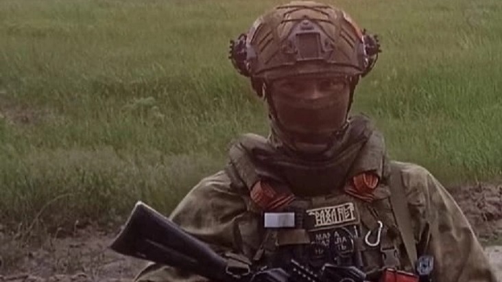 Штурмовик Василий Дузенко выполняет боевые задачи в зоне проведения СВО на луганском направлении