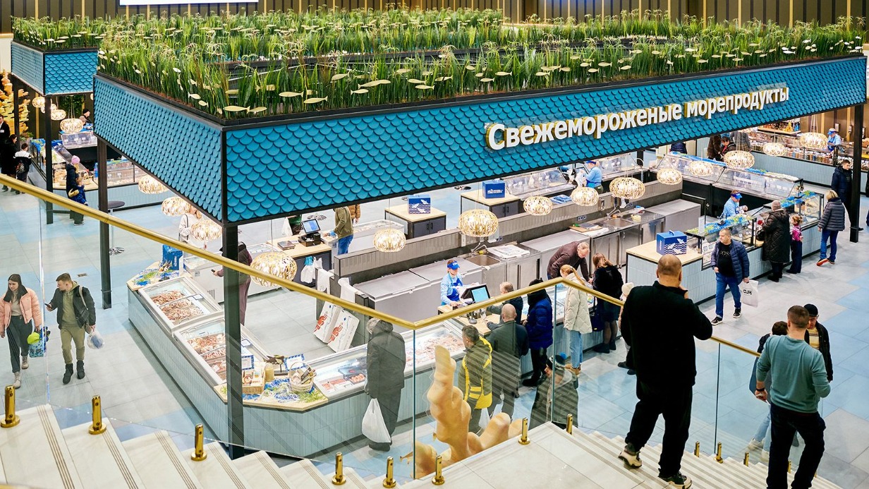 Рыбу и морепродукты с рынков «Москва — на волне» теперь можно заказать на дом