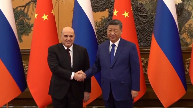 Мишустин начал встречу с Си Цзиньпином в Пекине