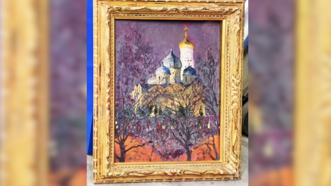 Таможенники из Владивостока конфисковали картину потомка Льва Толстого 