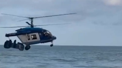 Упавший на дом в Дагестане вертолет до этого ударился о пирс и летел без хвоста