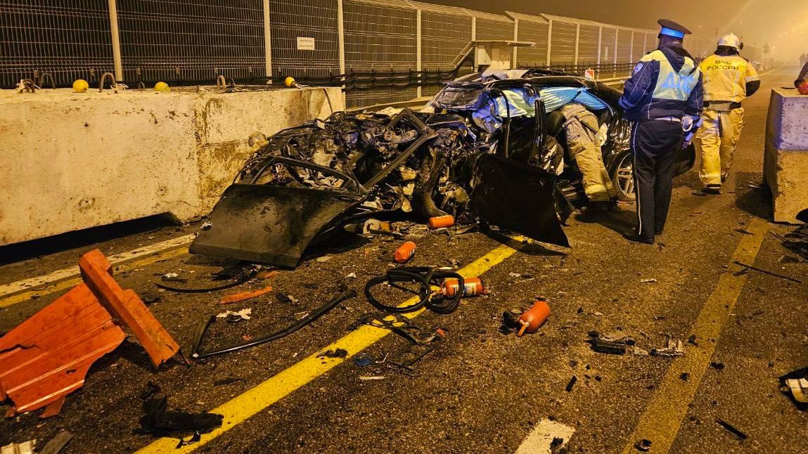 Четыре человека пострадали в ДТП на Крымском мосту, двое погибли