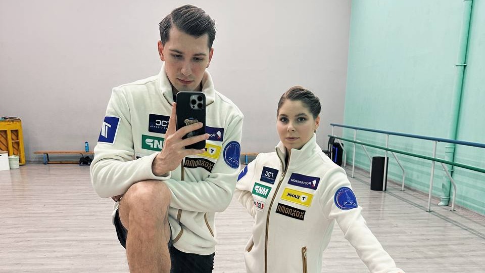 Чемпионы мира по фигурному катанию Мишина и Галлямов поссорились в прямом эфире