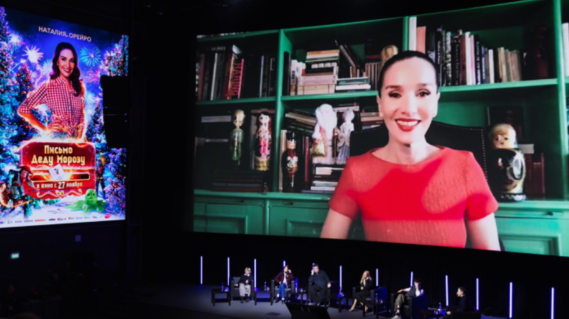 Наталия Орейро рассказала о работе над фильмом Киностудии Горького