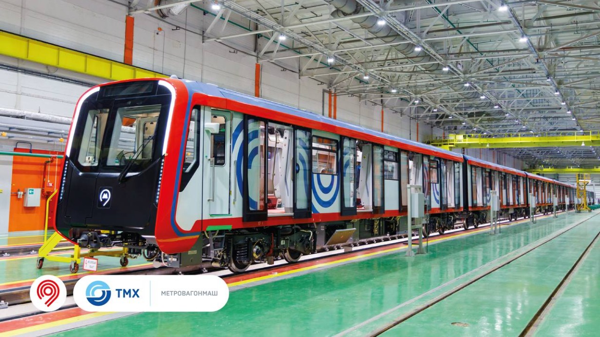 Завершилась сборка первого поезда метро «Москва-2026»
