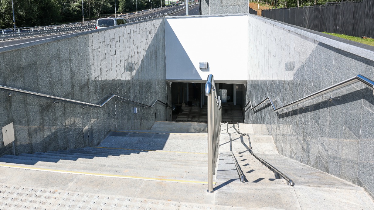 Василий Десятков: Завершается строительство пешеходного перехода под МЦД-1