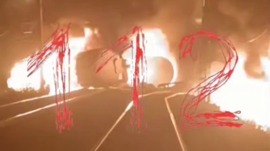 Движение поездов на границе Пермского края остановилось из-за горящих цистерн