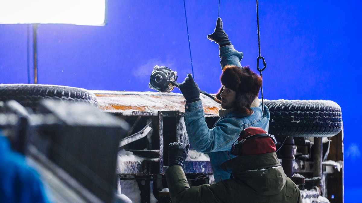 На Киностудии Горького раскрыли секреты трюков в фильме «Письмо Деду Морозу»