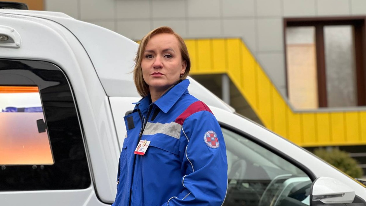 Врач скорой медицинской помощи, заведующая отделением неотложной медицинской помощи №3 Станции скорой и неотложной медицинской помощи имени А. С. Пучкова Юлия Хохлова