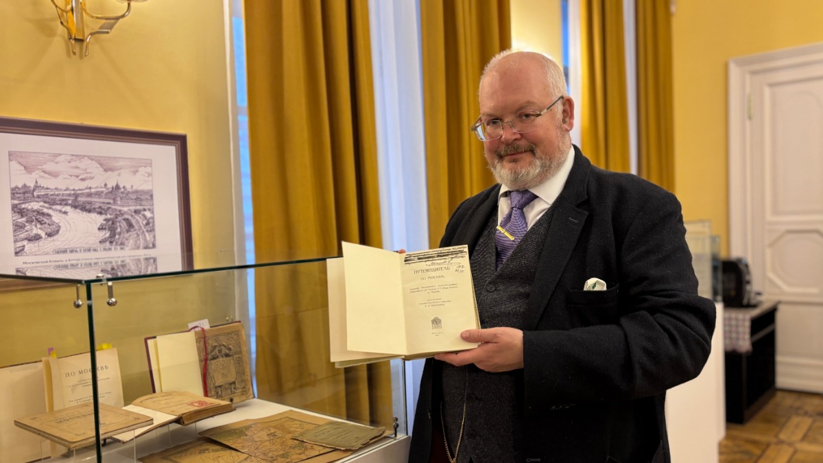 Главный археолог Москвы Леонид Кондрашев