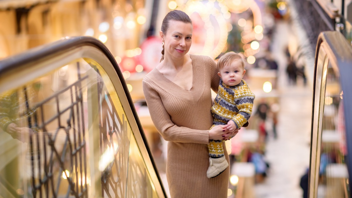 Победительница фотоакции Наталья Гашунина с сыном Михаилом