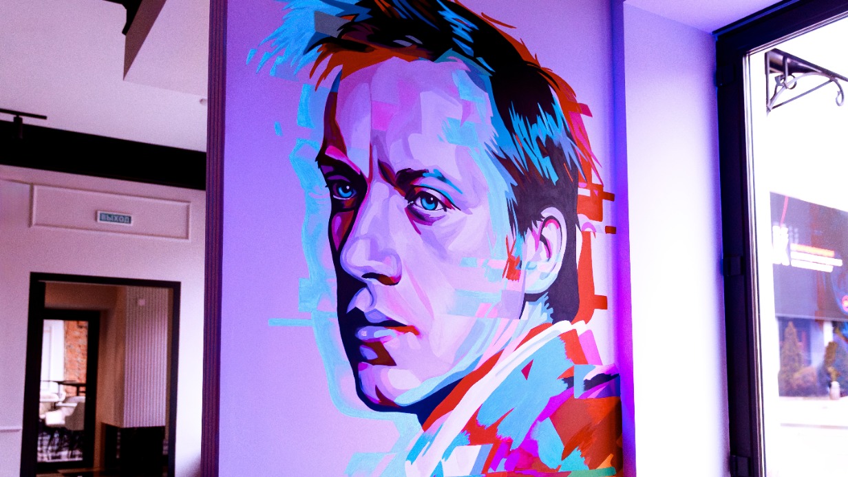 В Театре на Покровке состоялось открытие фрески Сергея Арцибашева