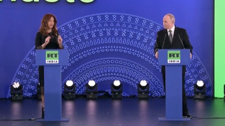 Путин и Симоньян дали старт вещанию RT в Индии