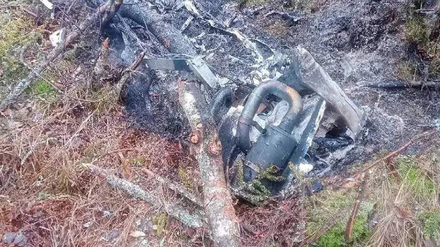 Остатки уничтоженного беспилотника ВСУ нашли в Ленинградской области