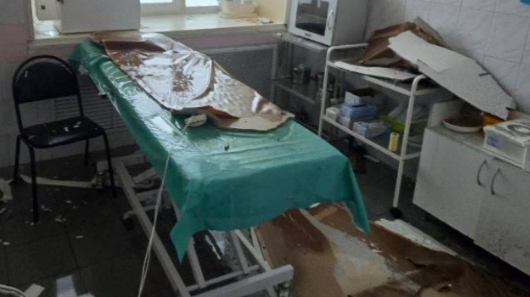 Ночное землетрясение повредило здание больницы в Северо-Курильске