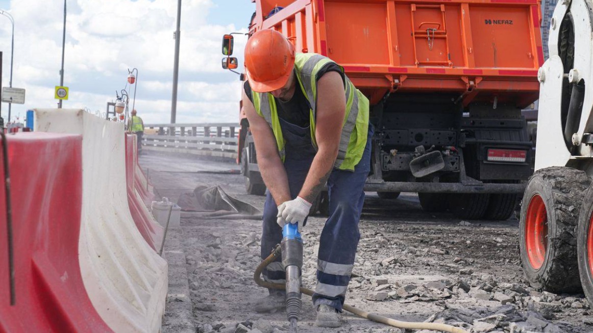 Краснопресненский путепровод отремонтировали в столице