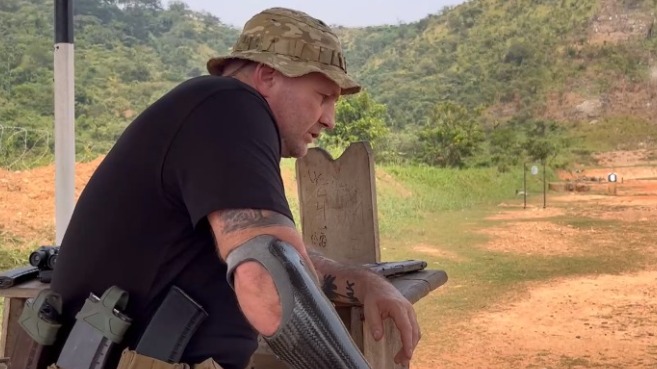 Тренировка потерявшего руку и ноги главы ЧВК «Вагнер» Подольского попала на видео