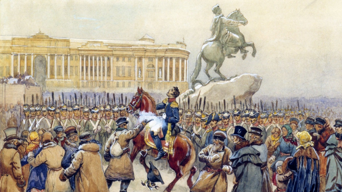 Василий Перов. Восстание декабристов. Конец 1870-х — начало 1880-х годов