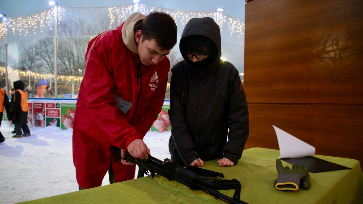 В парке «Ангарские пруды» прошла акция «Путь героя»