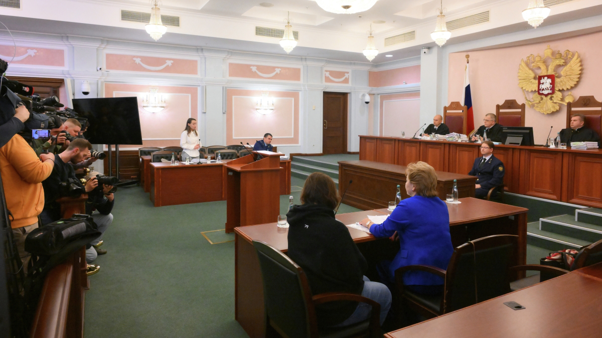 Заседание Верховного суда по делу Долиной закончилось аплодисментами