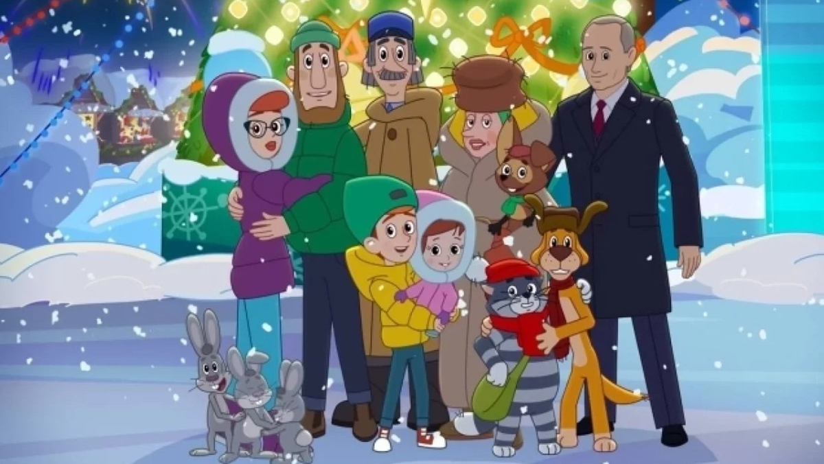 Появились первые кадры с Путиным в мультфильме «Простоквашино»