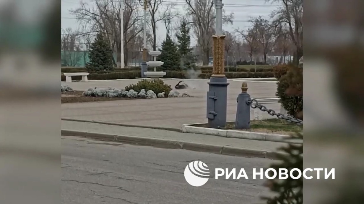 ФСБ показала кадры с уничтожением бомбы, которую несла студентка в Волгодонске