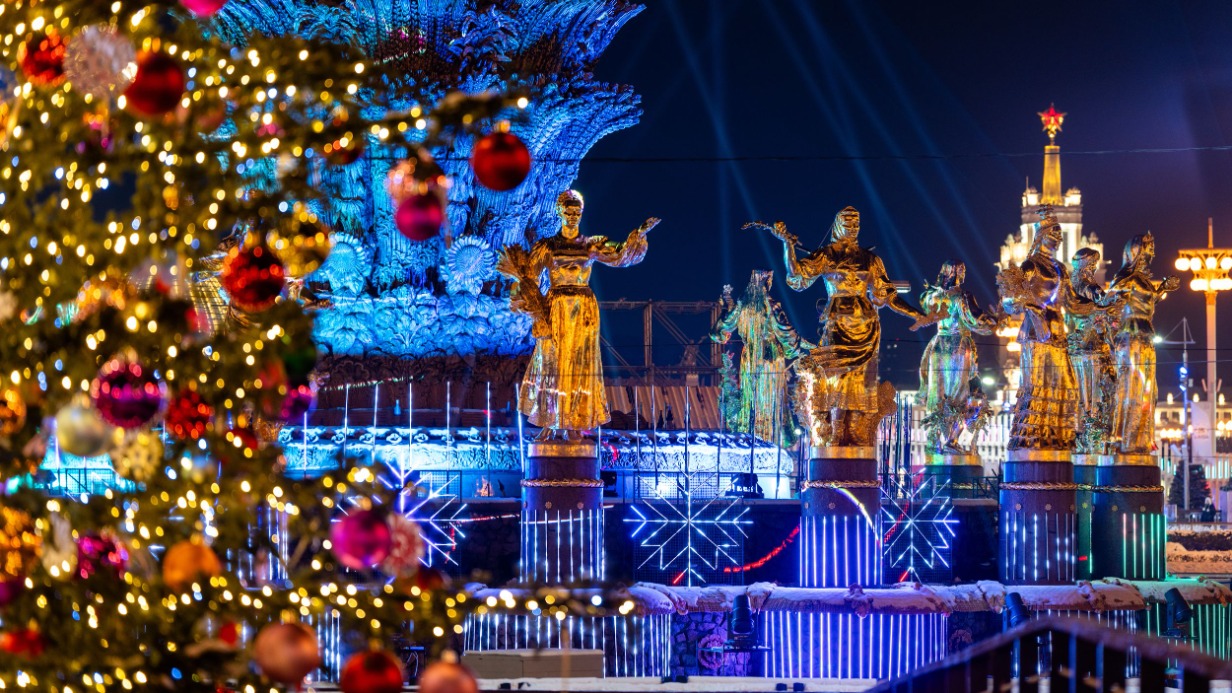 Сергунина рассказала о спецпроекте «Новогодние каникулы на ВДНХ»