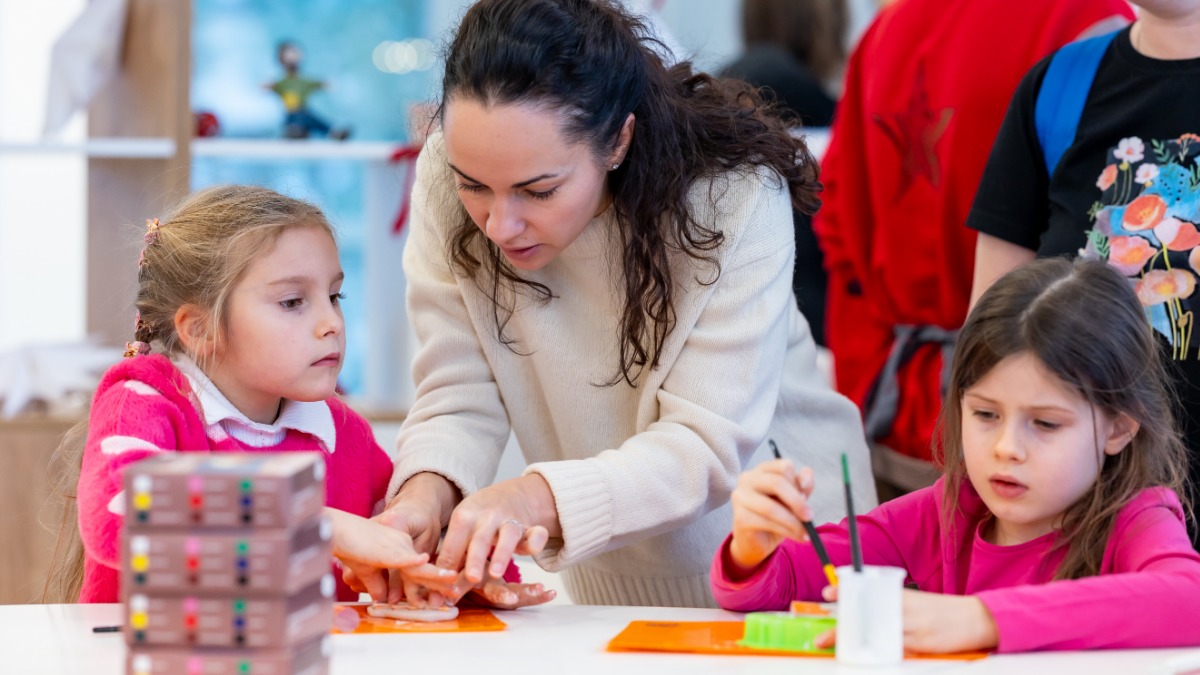 Во Дворце пионеров на Воробьевых горах открылась креативная лаборатория в рамках «Зимы в Москве»