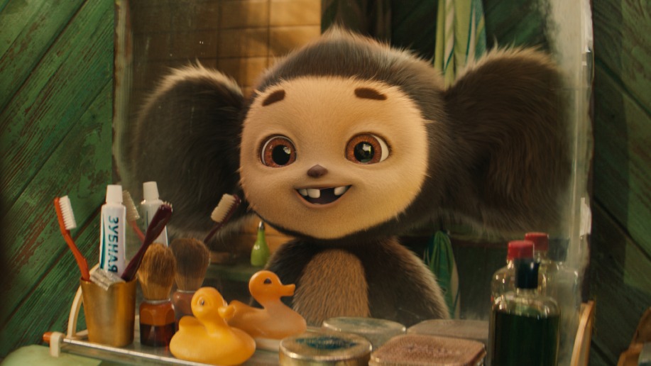 В фильме «Чебурашка 2» главный герой взрослеет и становится более хулиганистым