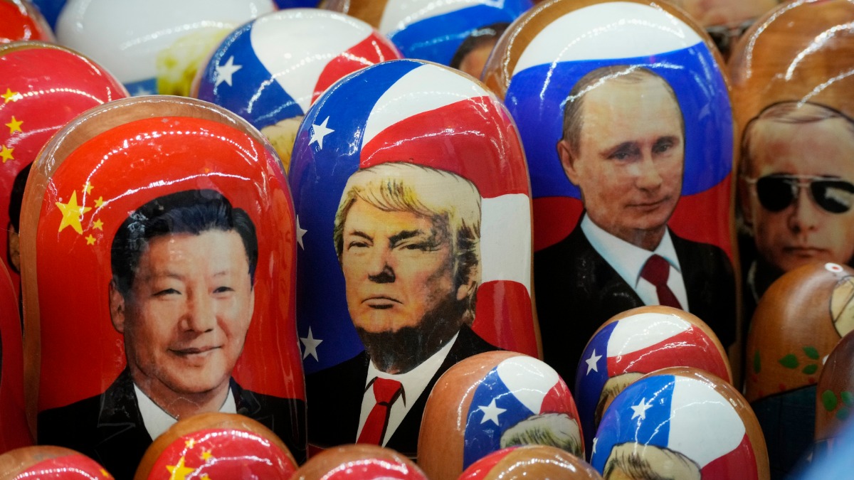 Си Цзинпинь, Дональд Трамп и Владимир Путин в настоящий момент — самые влиятельные политические деятели планеты