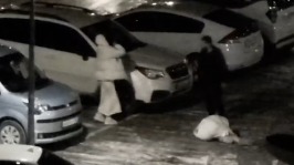 Пинал ногами: появилось видео жестокого избиения двух девушек в Приморье