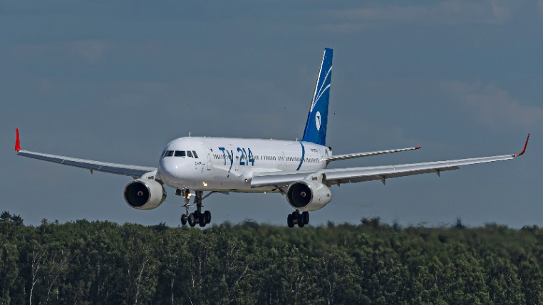 Ту-214 первым из импортозамещенных лайнеров получил одобрение Росавиации